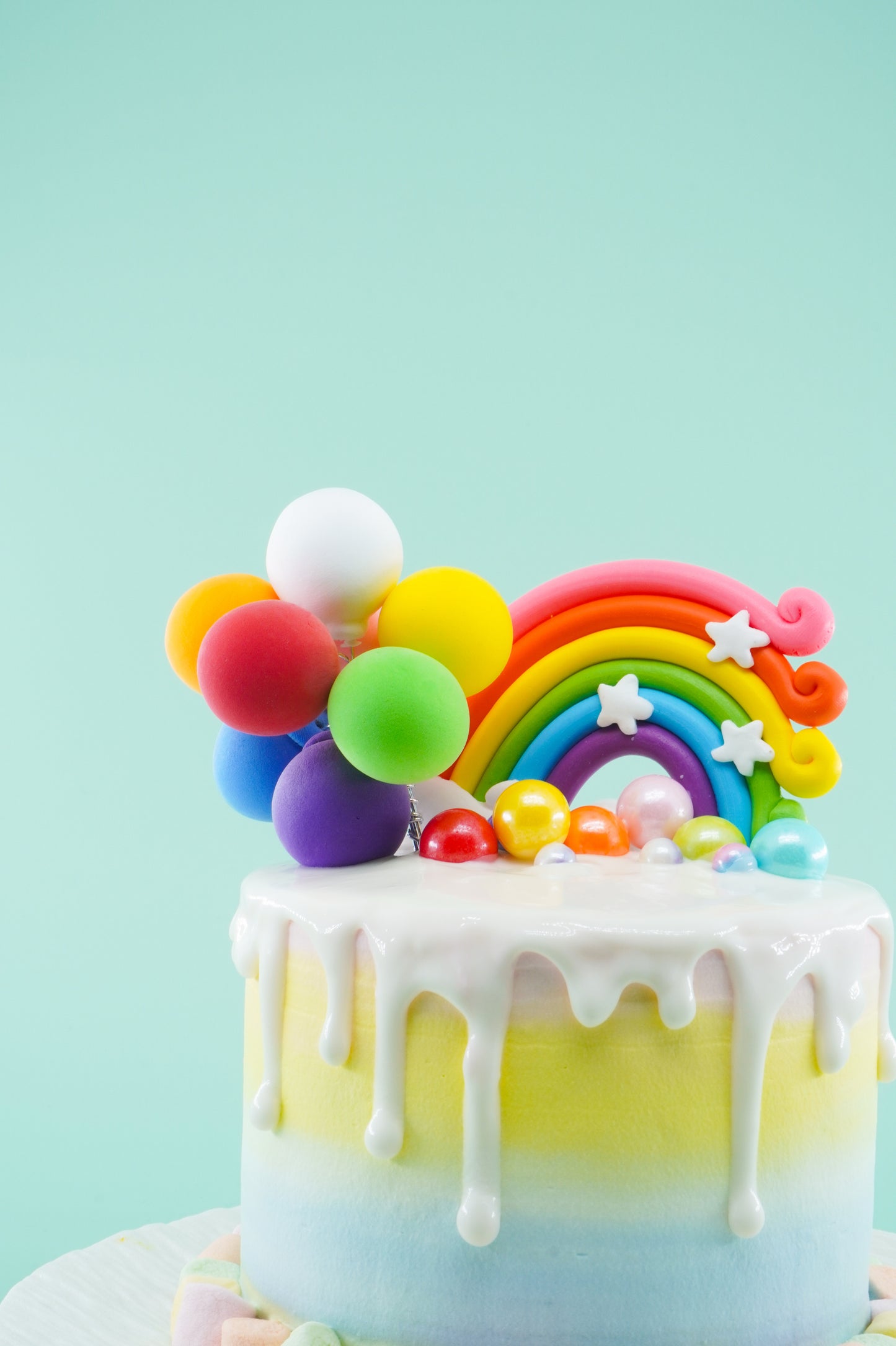 Rainbow Fruit Cake